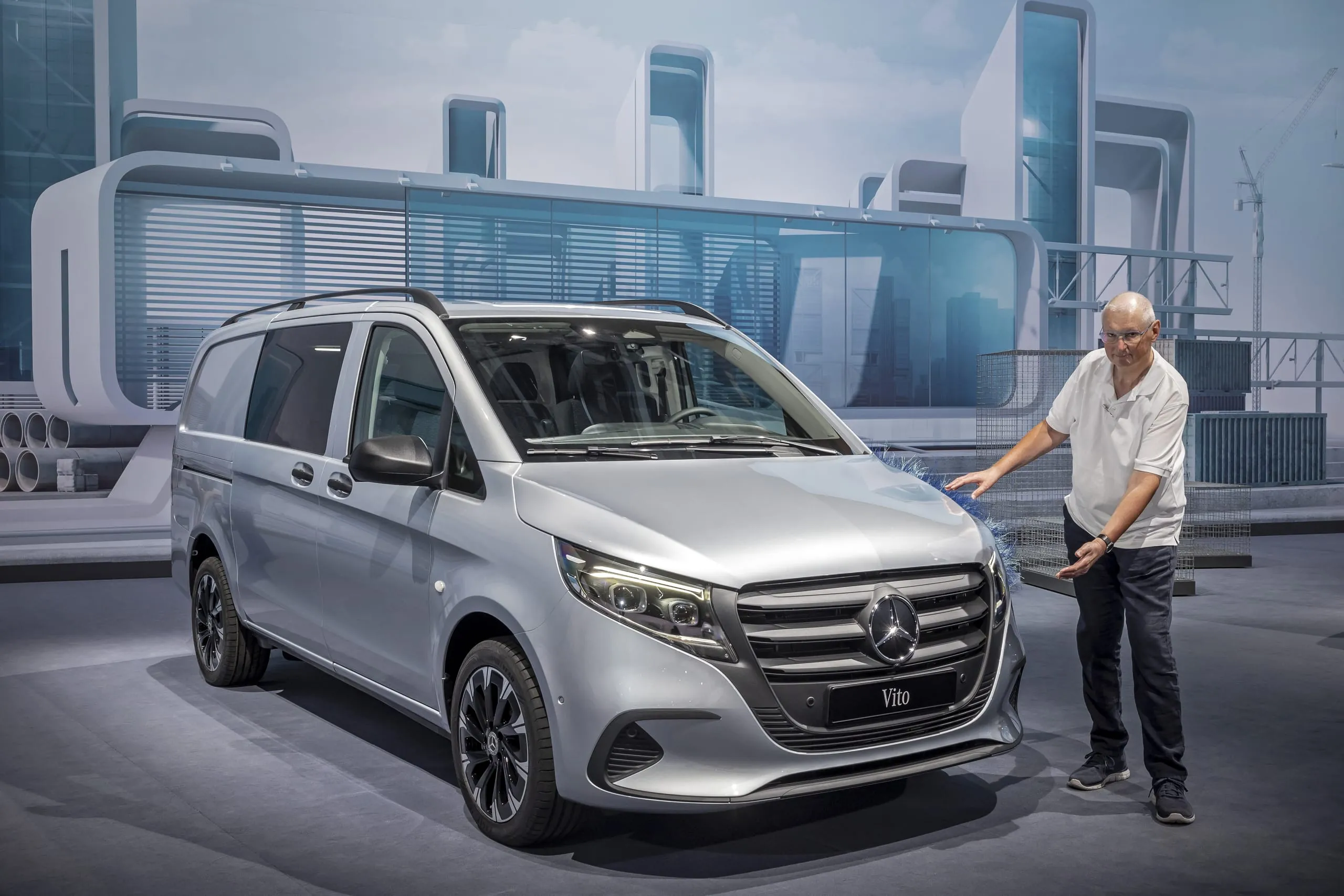 Mercedes-Benz Vito: Infotainment, Assistenten und Premium-Ausstattung für die Arbeiterklasse