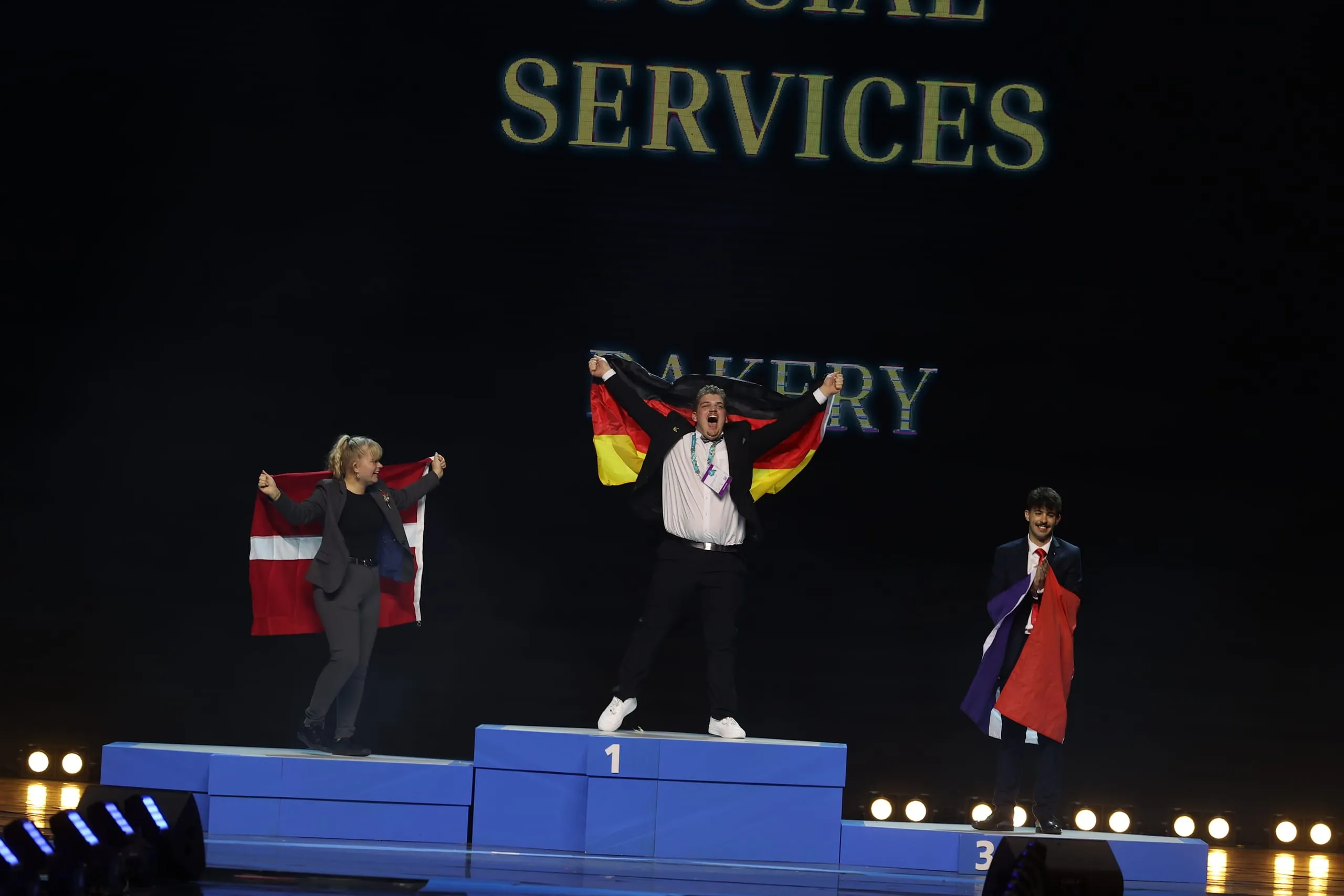 Bäcker Alexander Weinhold gewann Gold im Skill "Bakery" bei den EuroSkills 2023 in Danzig.