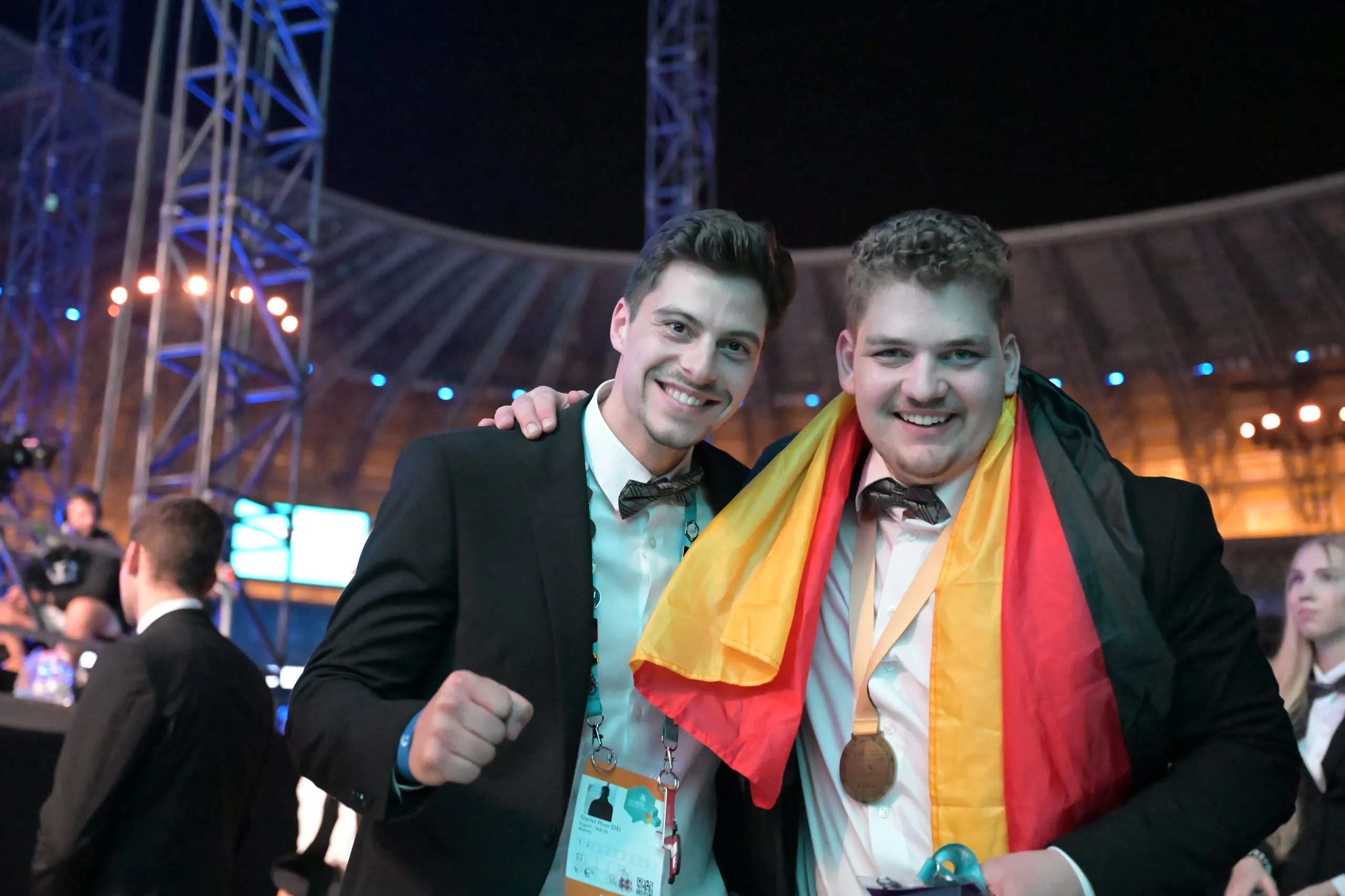 Bäcker Alexander Weinhold gewann Gold im Skill "Bakery" bei den EuroSkills 2023 in Danzig.