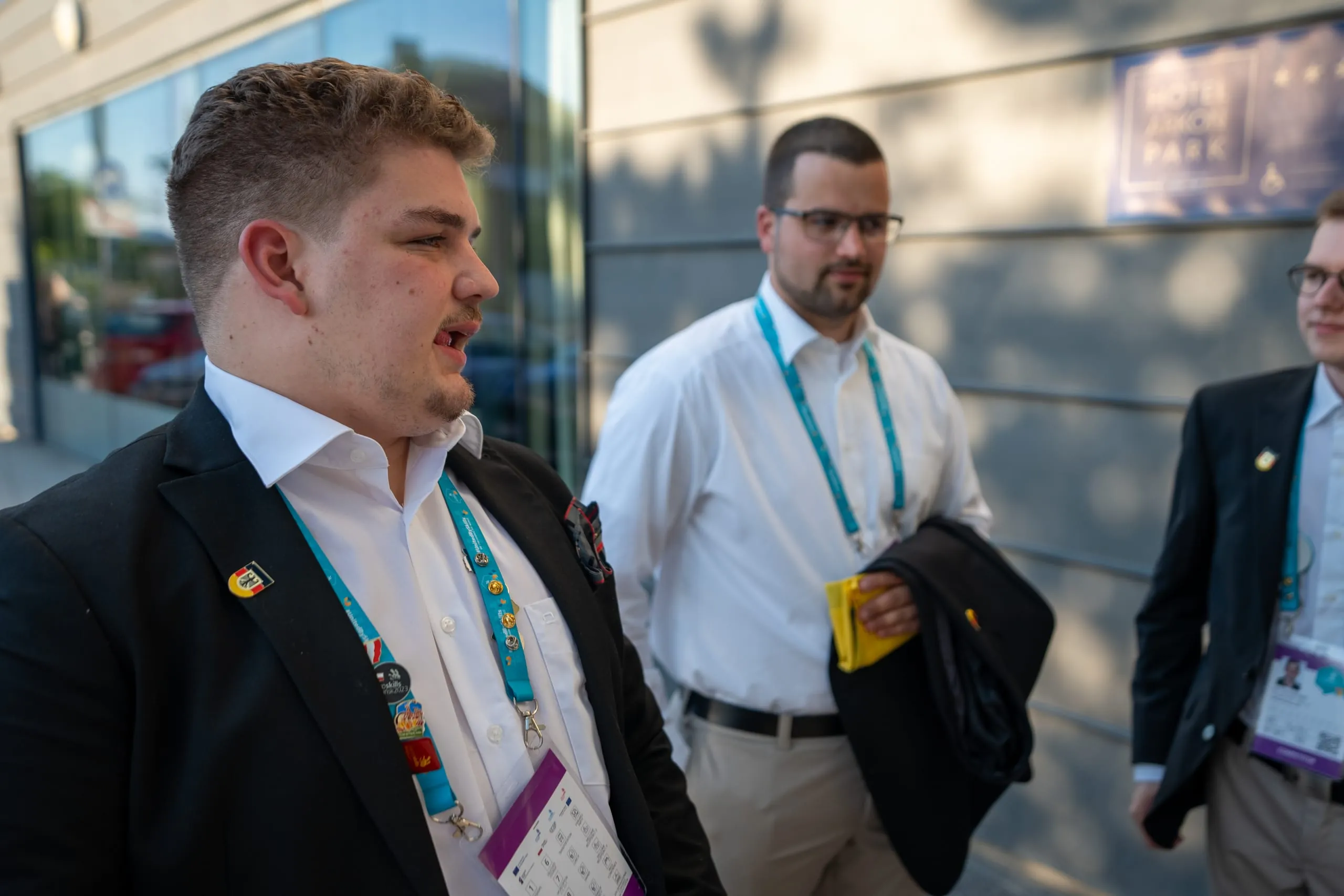 Am Abend fand dann die Eröffnungszeremonie der EuroSkills 2023 statt.