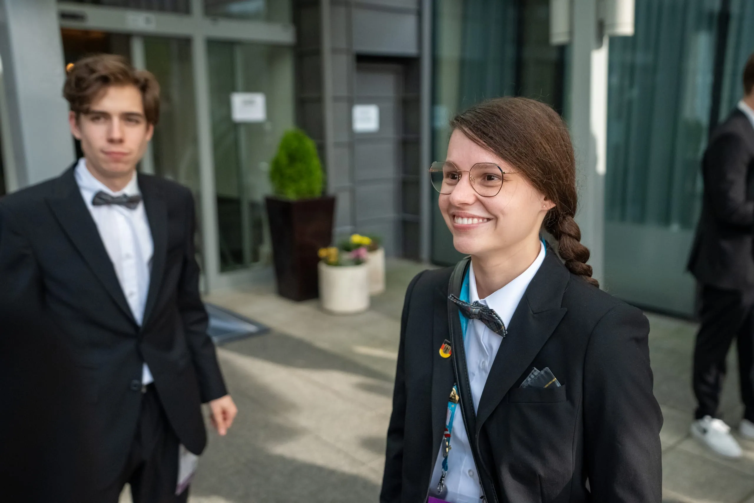 Ausschließlich erleichterte und glückliche Gesichter waren vor der Abschlusszeremonie der EuroSkills 2023 zu sehen.