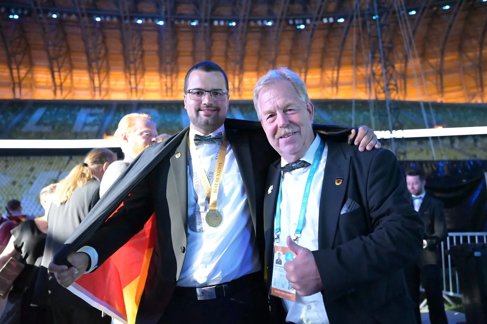 Kälte- und Klimatechniker Frederik Stiegen gewann Silber im Skill "Refrigeration and Air Conditioning" bei den EuroSkills 2023 in Danzig.