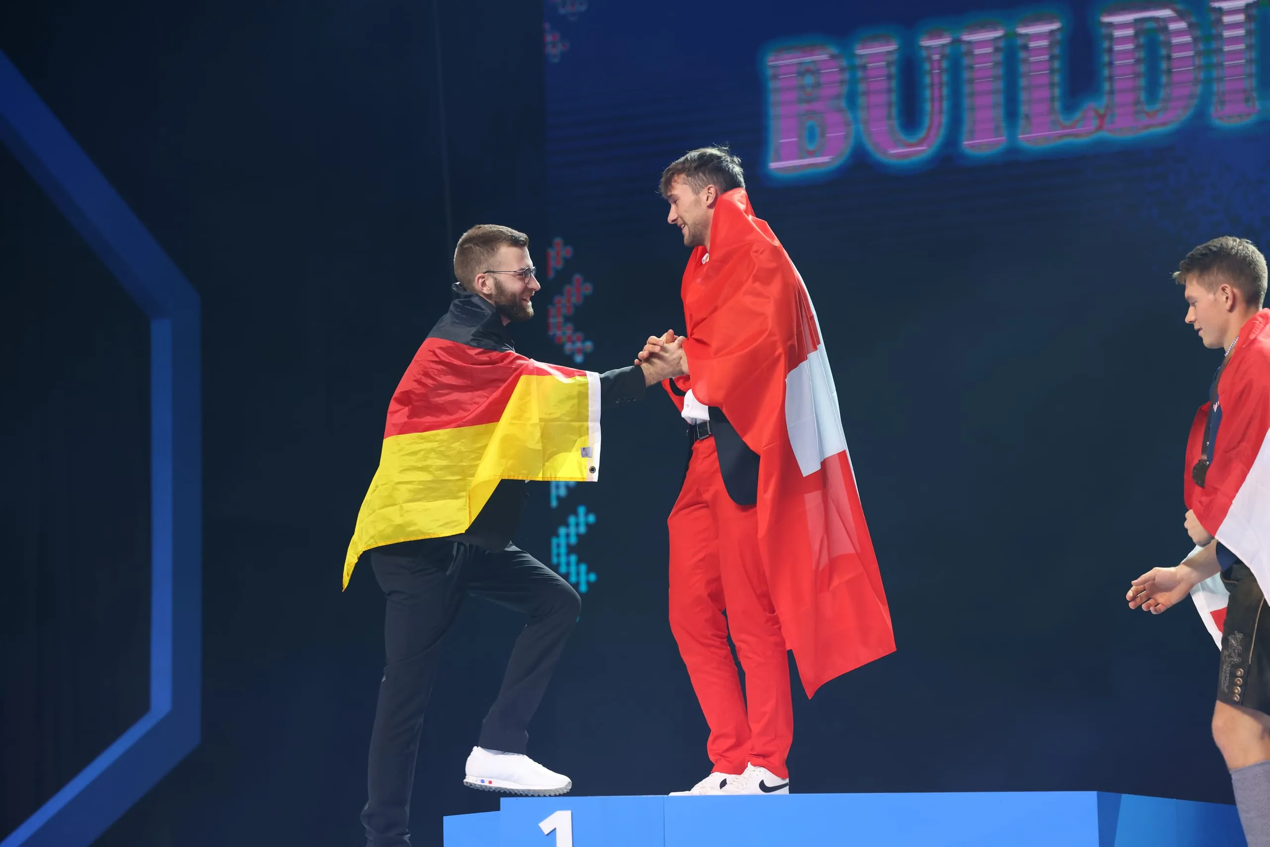 Maurer Tim Hakemeyer gewann Silber im Skill "Bricklaying" bei den EuroSkills 2023 in Danzig.