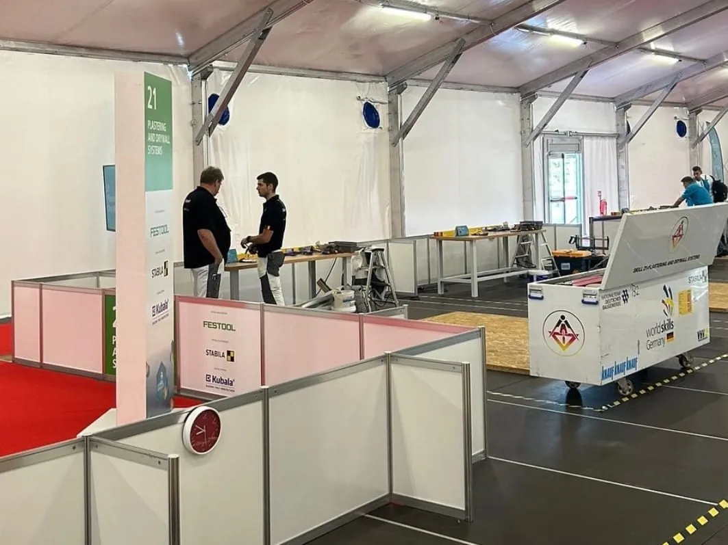 Am "familarization day" konnten sich die Teilnehmer heute auf die Wettkämpfe vorbereiten.