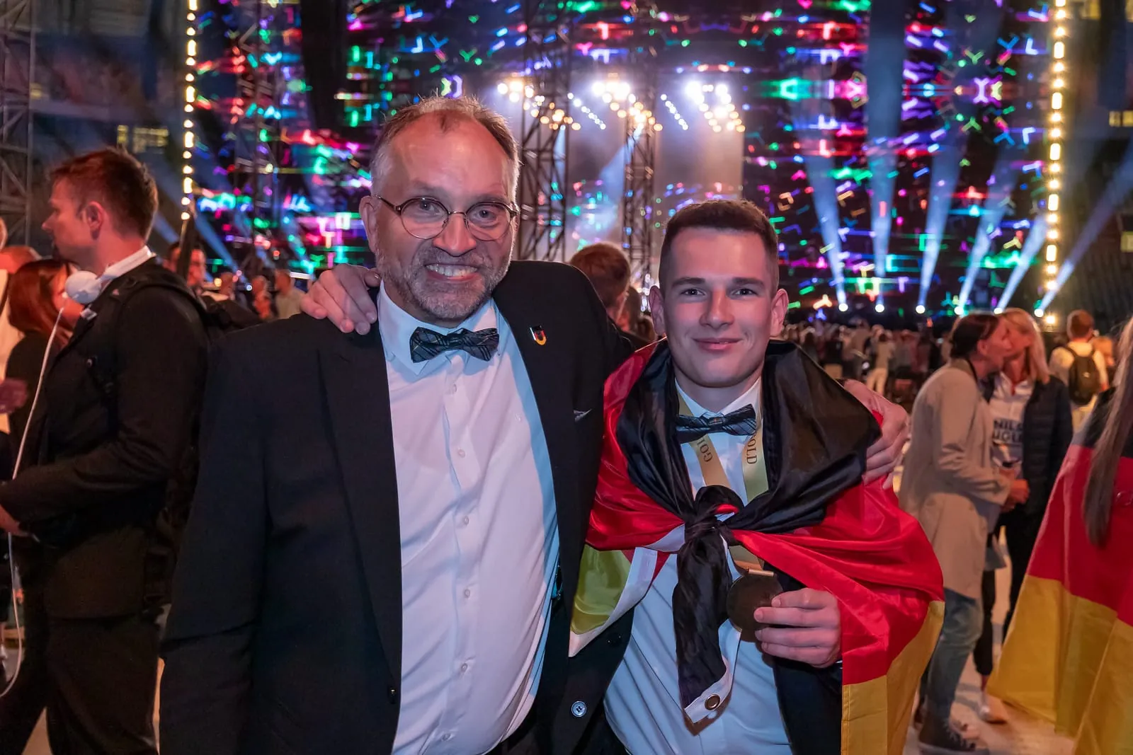 Land- und Baumaschinenmechatroniker Tim Damerius gewann Gold "Heavy Vehicle Technology" bei den EuroSkills 2023 in Danzig.