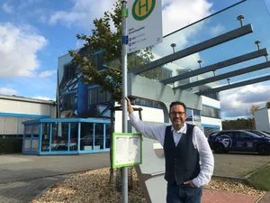 Oliver Windeck ist Chef von Metallbau Windeck aus Kloster Lehnin. 