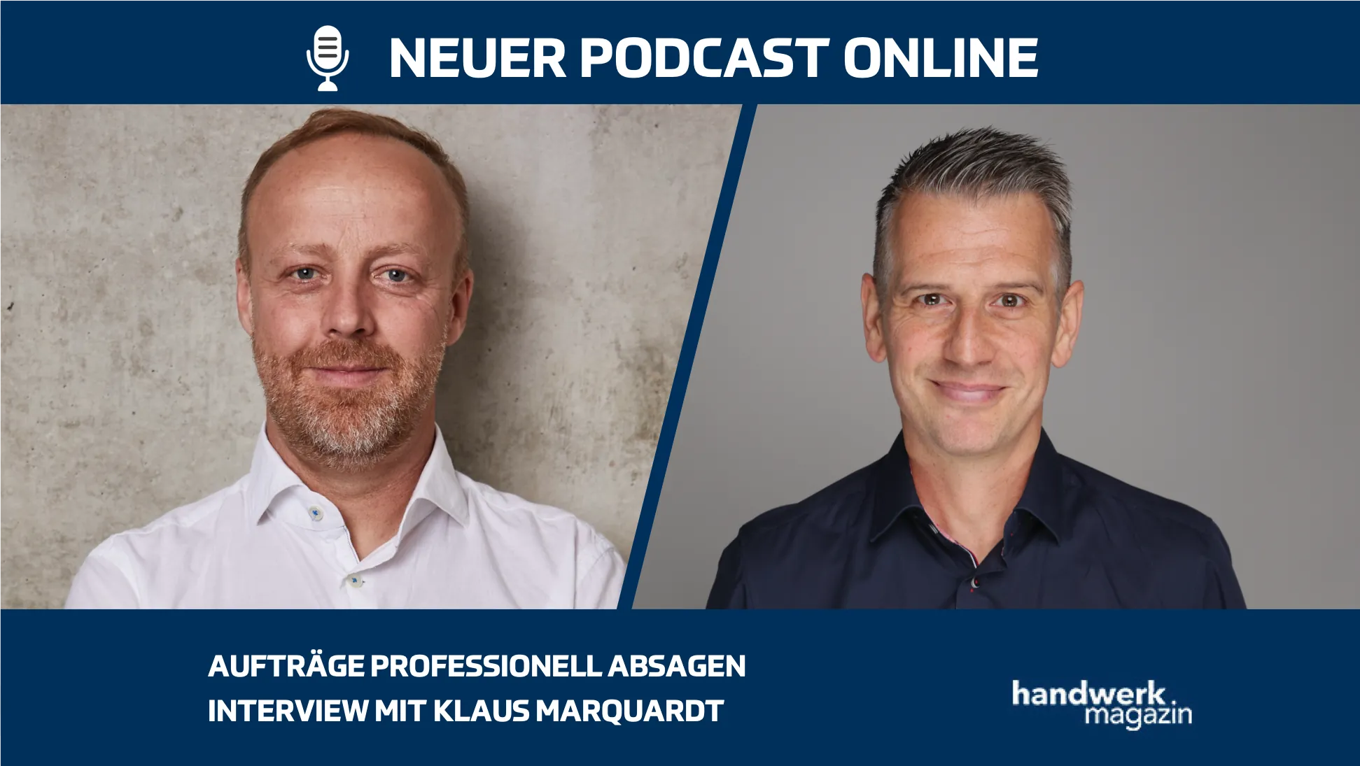 Aufträge absagen – professionell und ohne Ghosting: Interview mit Klaus Marquardt
