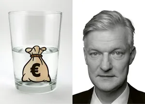 Für Dr. Hans-Jürgen Völz, BVMW, ist das Glas halb voll: Er begrüßt die Subventionen für Unternehmen