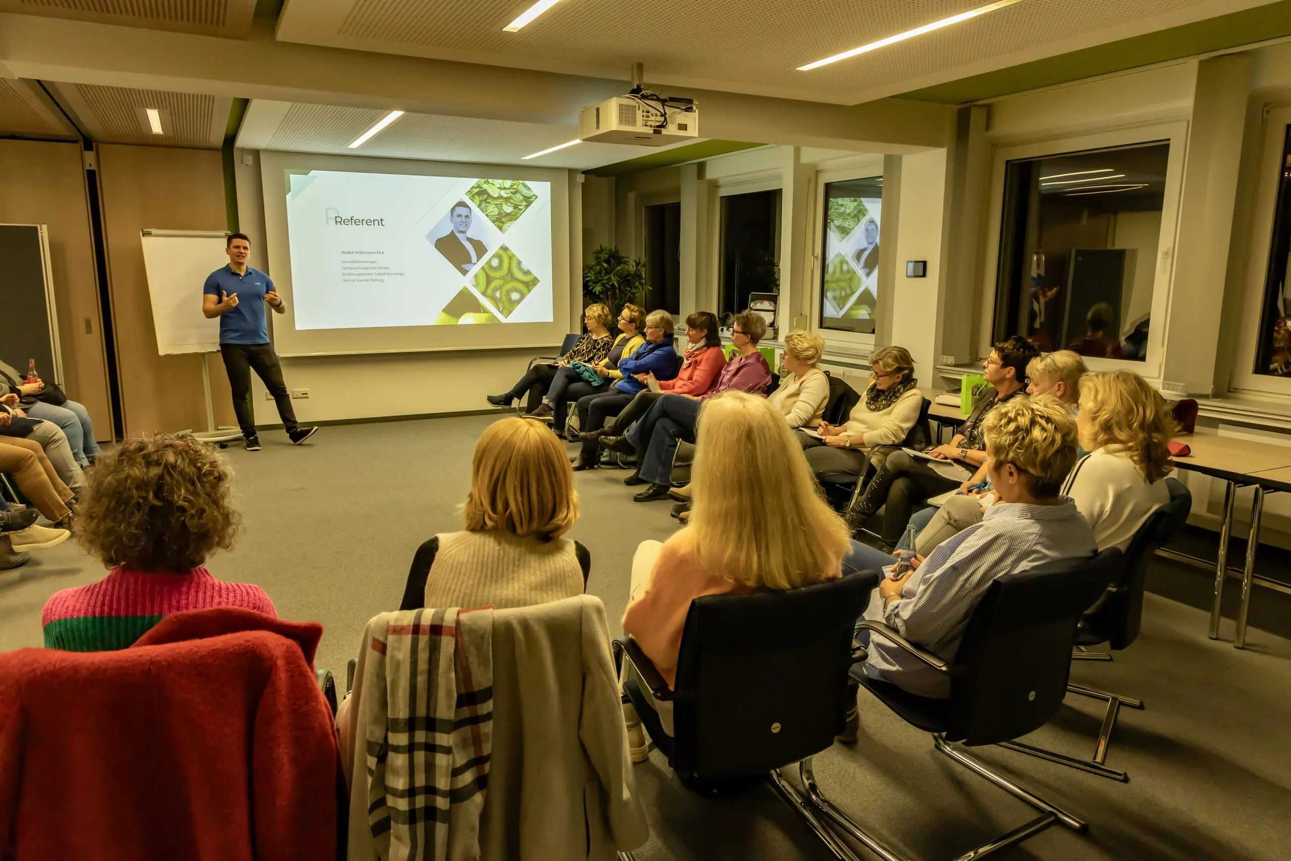 Informative Abendveranstaltung der AOK: 1x1 des Stoffwechsels