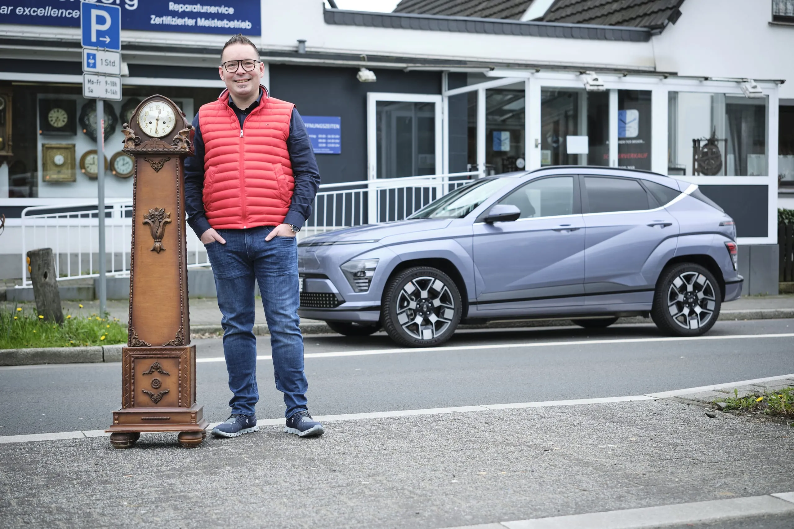 Hyundai Kona Elektro: "Direkt Zug dahinter"