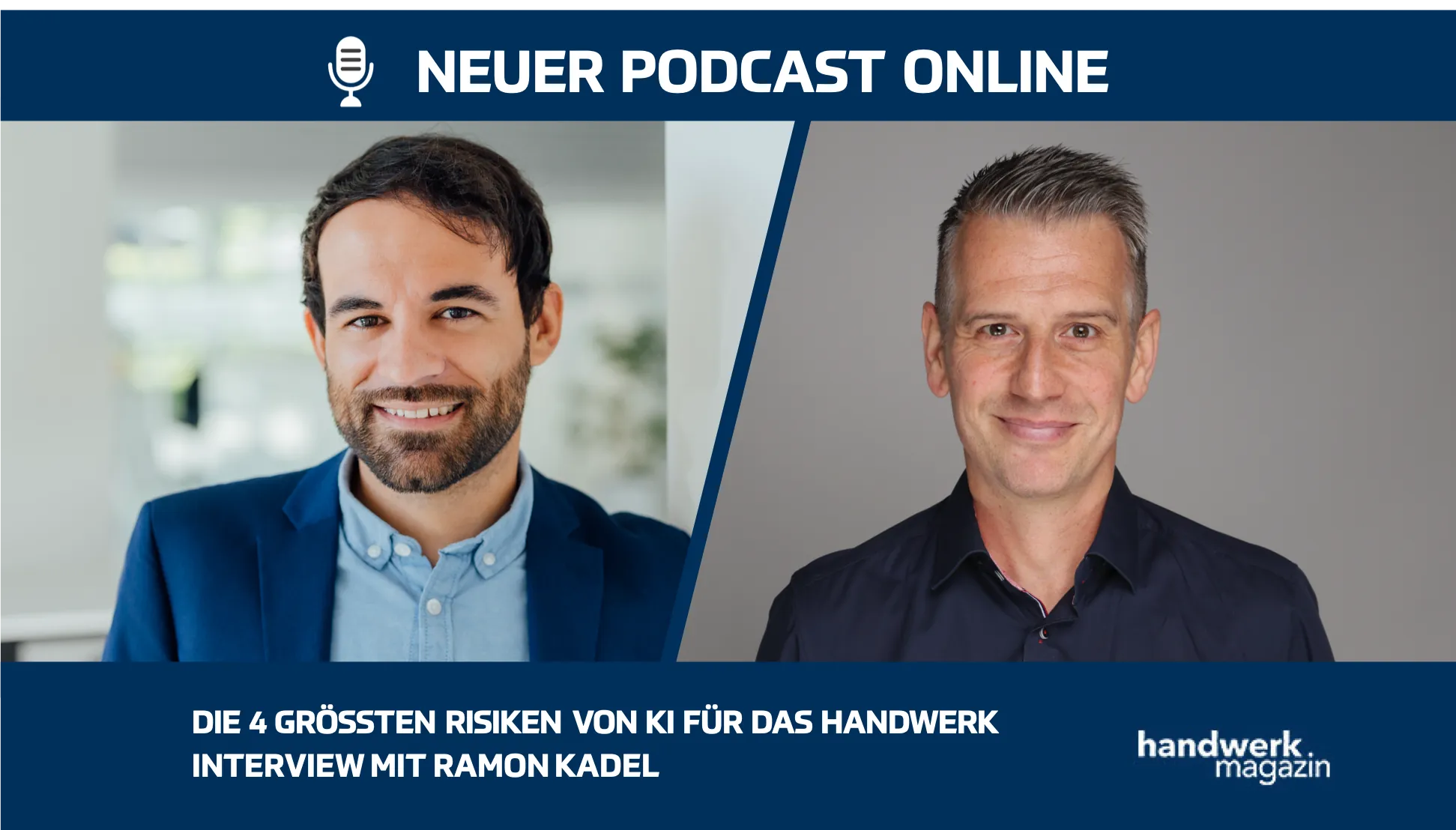 Interview mit Ramón Kadel: Birgt KI auch Risiken für das Handwerk?