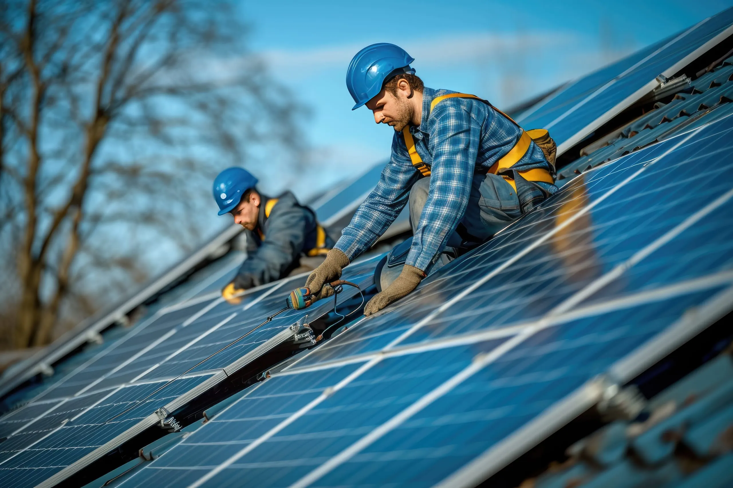 Montage von Photovoltaik-Anlagen: Sicherheitsplus für die Mitarbeiter im Dachdecker-, Elektro- und Sanitärhandwerk