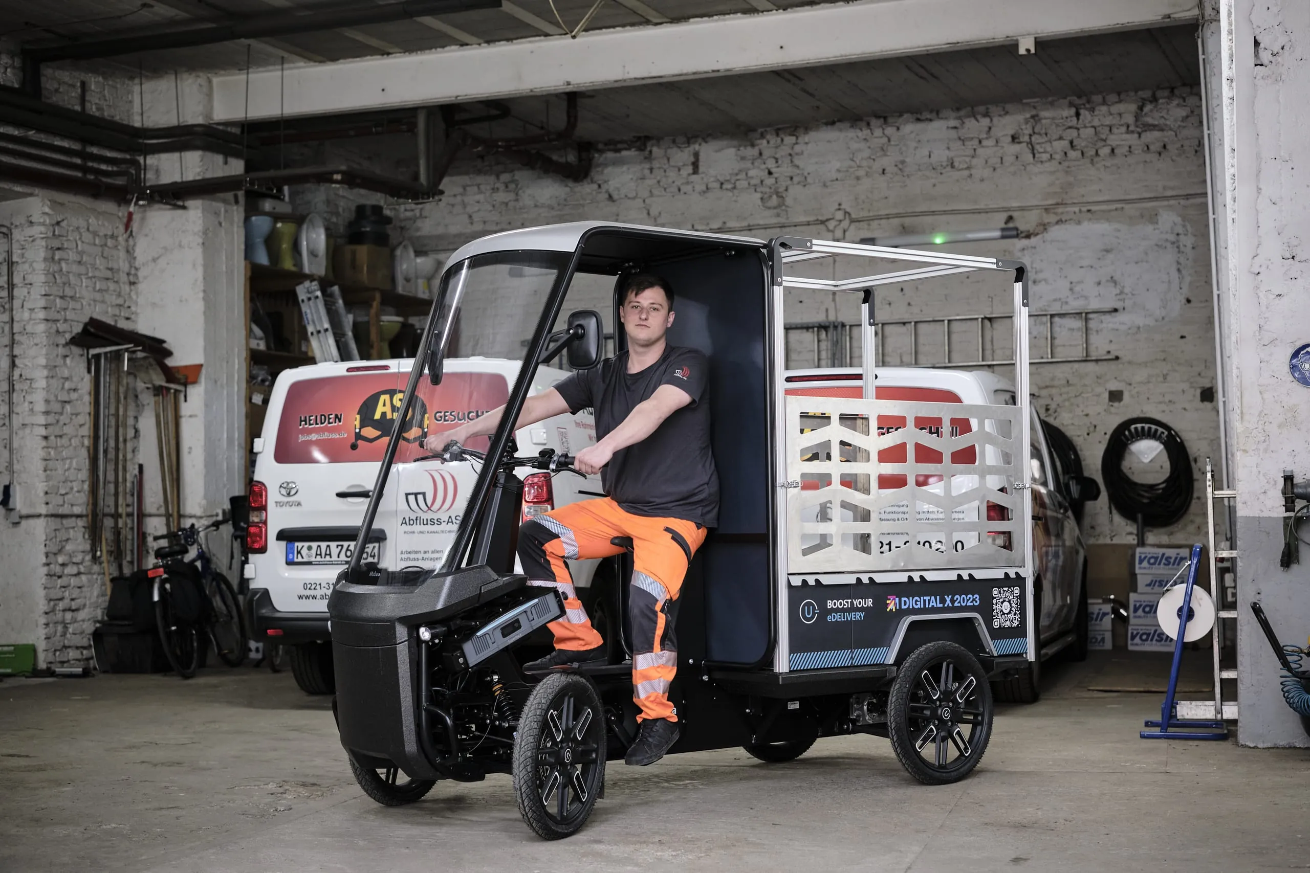 Mubea Cargo Work: "Mit dem Lastenrad bin ich oft sogar schneller"