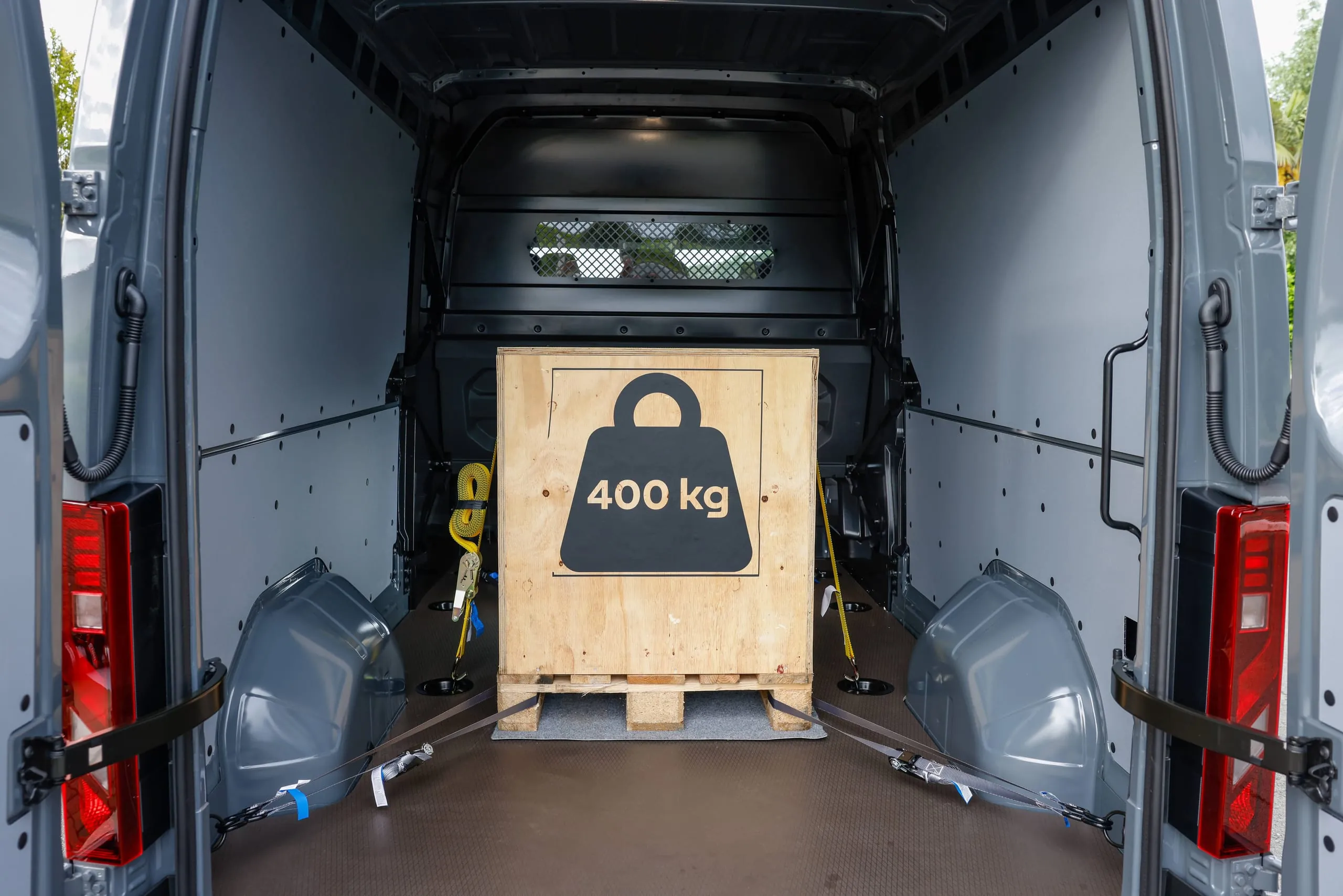 Frachtraum im Kastenwagen: Die Nutzlast ist recht hoch, das Volumen gewachsen.