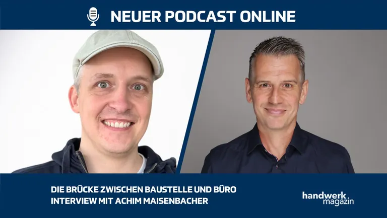 Achim Maisenbacher schl&auml;gt mit seinem "Memomeister" die Br&uuml;cke zwischen Baustelle und B&uuml;ro. Die digitale Baudokumentation kann den Informationsaustausch verbessern.