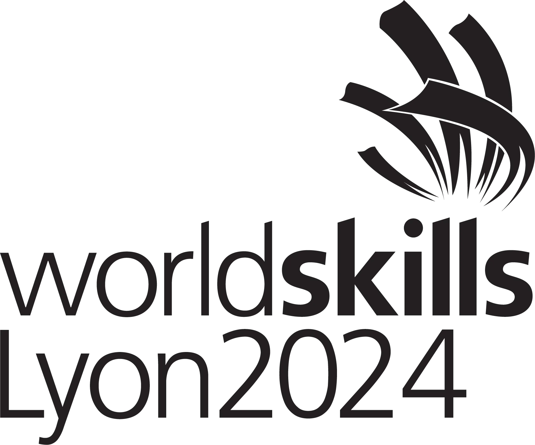 Logo der WorldSkills 2024 in Lyon