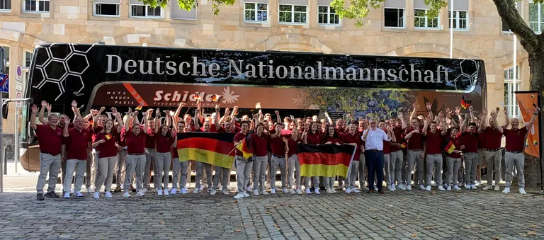 Das Team Germany ist heute Nachmittag zur Weltmeisterschaft der Berufe nach Lyon gestartet.