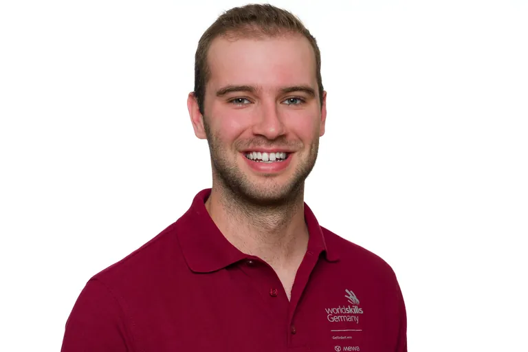 Tom Göbl tritt im Skill "Welding" an.