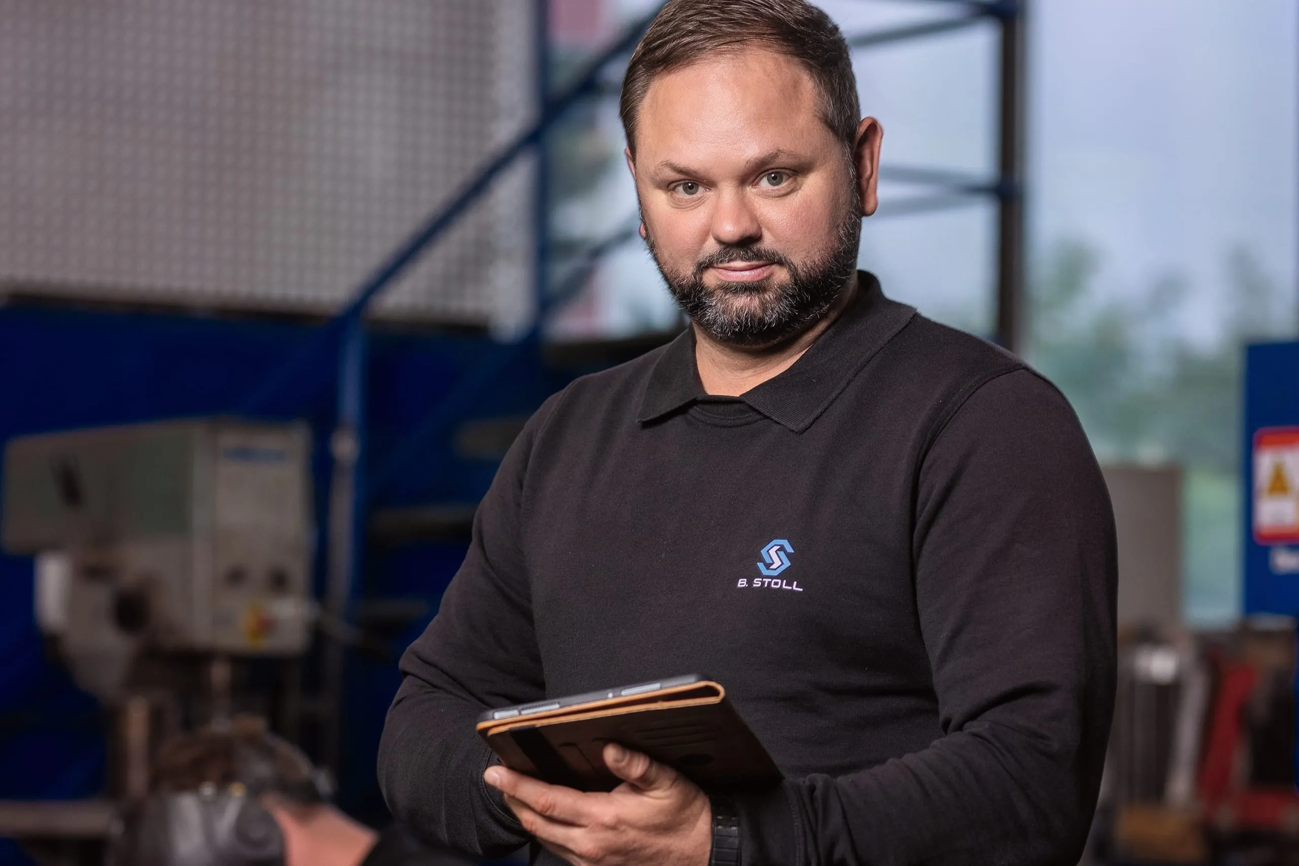 Benjamin Stoll, Inhaber der Stoll Stahl GmbH in Grenzach-Wyhlen.