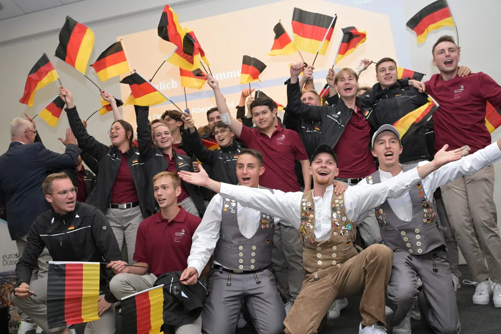 Deutscher Abend bei den WorldSkills 2024 in Lyon.