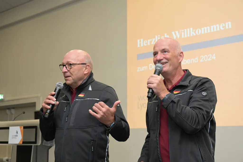 Deutscher Abend bei den WorldSkills 2024 in Lyon.