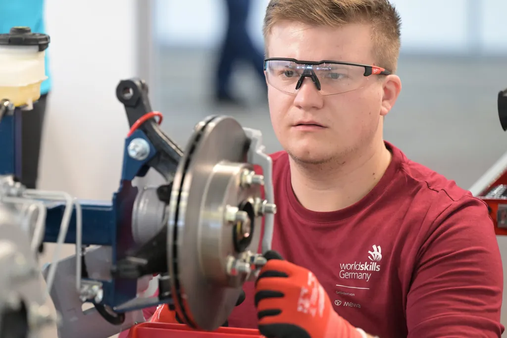 Dritter Wettkampftag bei den WorldSkills, der Weltmeisterschaft für Berufe, in Lyon.