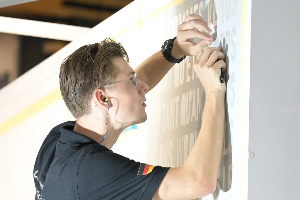 Der erste Wettkampftag bei den WorldSkills 2024 in Lyon