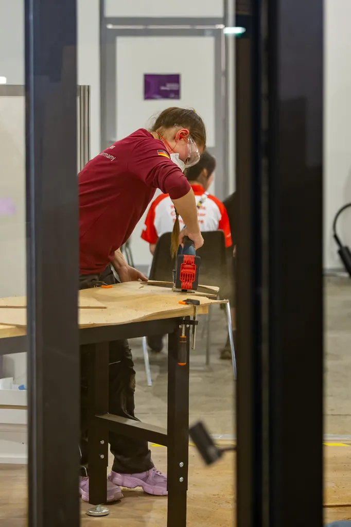 Der zweite Wettkampftag bei den WorldSkills 2024 in Lyon.