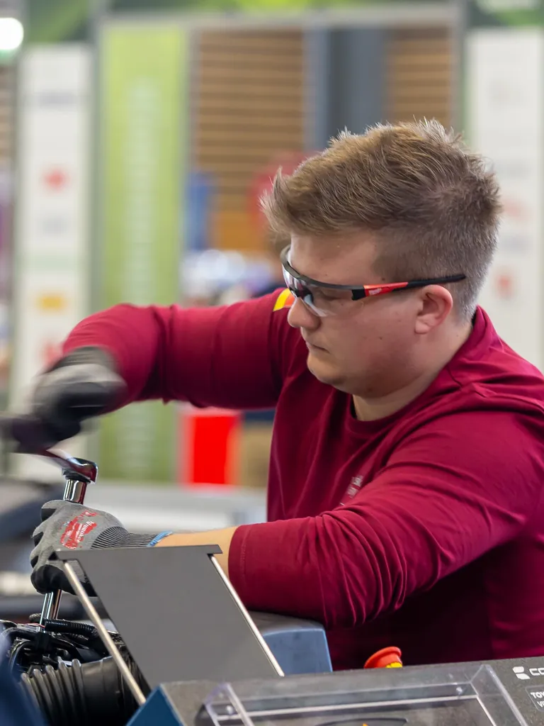 Der zweite Wettkampftag bei den WorldSkills 2024 in Lyon.