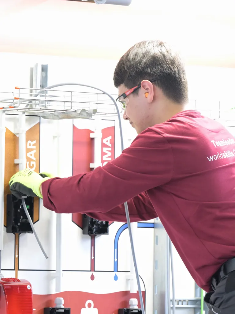 Der zweite Wettkampftag bei den WorldSkills 2024 in Lyon.