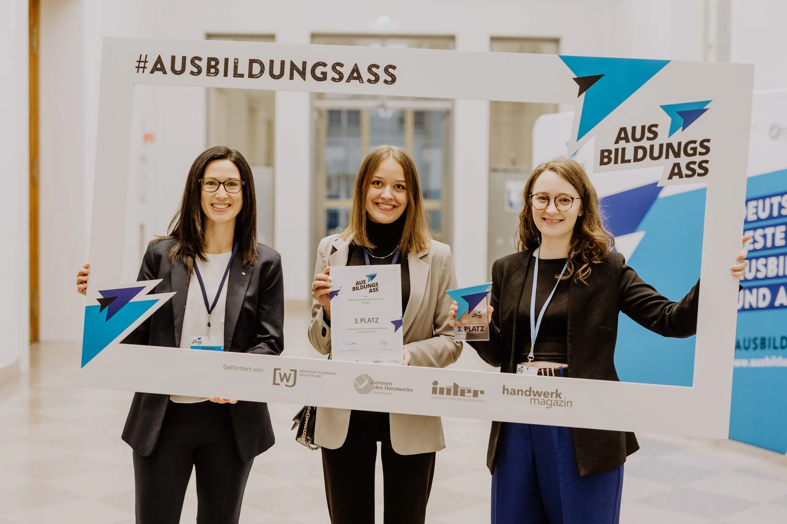 3. Platz in der Kategorie Industrie, Handel & Dienstleistungen: Brunsbüttel Ports GmbH.