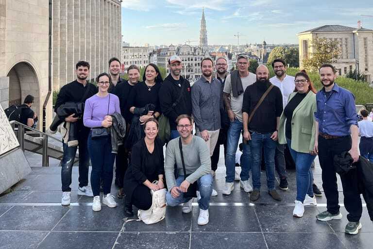 Netzwerken auf EU-Ebene: Eine Delegation des jungen Handwerks reiste kürzlich in die pulsierende Polit-Metropole Brüssel.