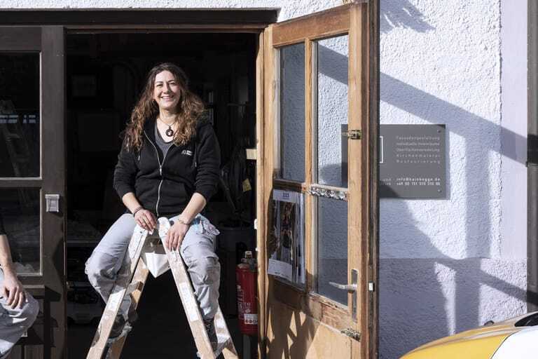 Maren Kogge, Kirchenmalermeisterin
