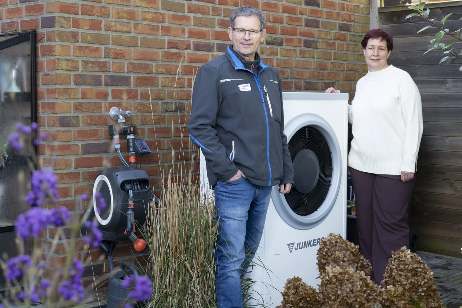 Theo und Juana Bleker, die beiden Geschäftsführer der Firma Bleker Heiztechnik GmbH in Bocholt.