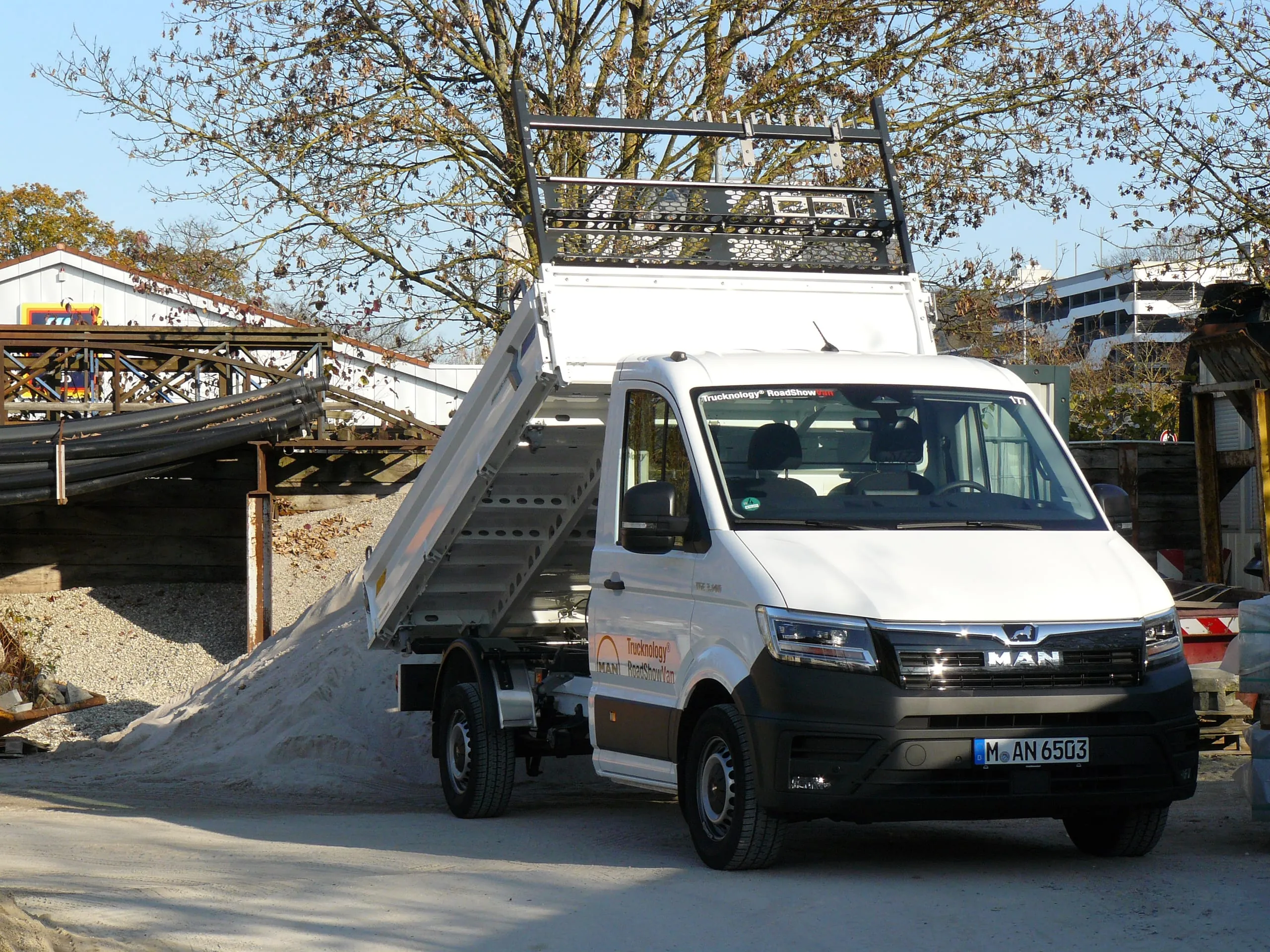 Rauf und runter: der Ballast für die Verbrauchsfahrt.