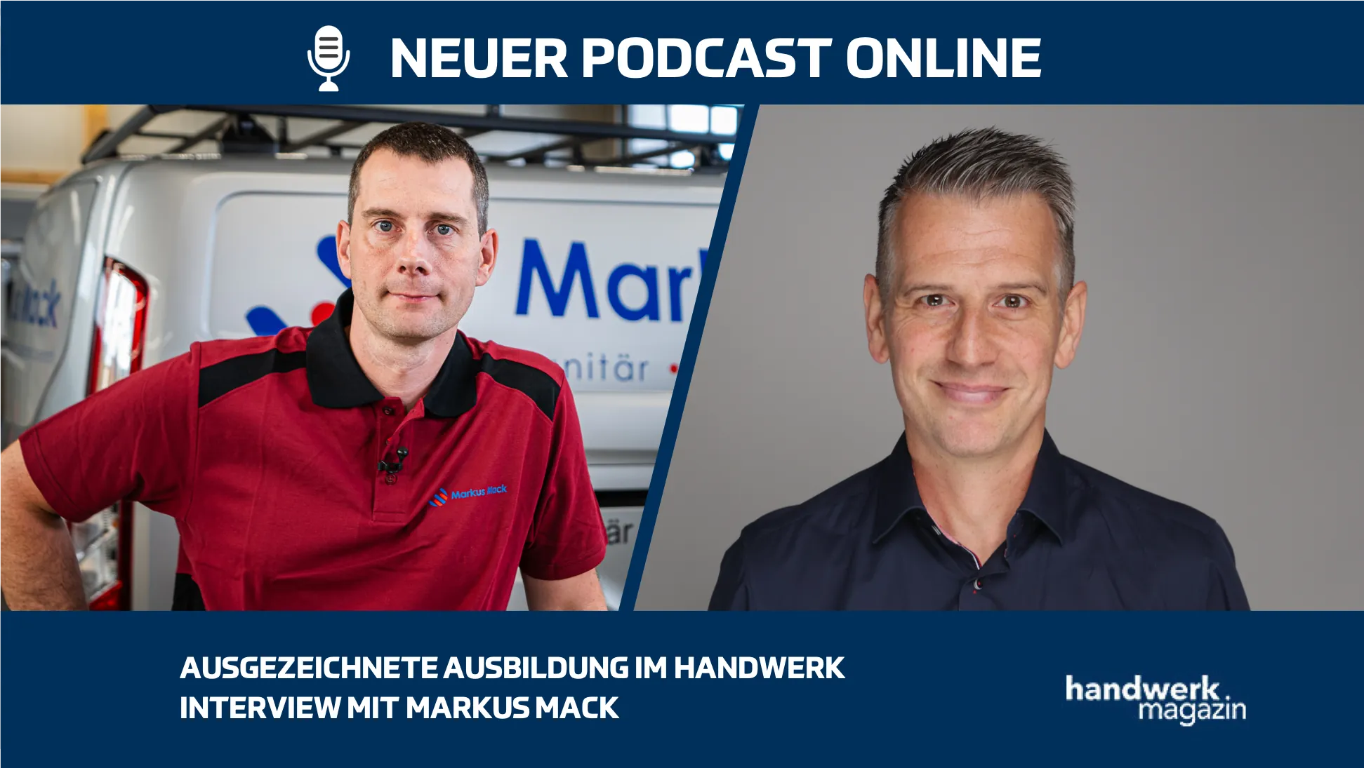Ausgezeichnete Ausbildung im Handwerk: Interview mit "Top Gründer" Markus Mack