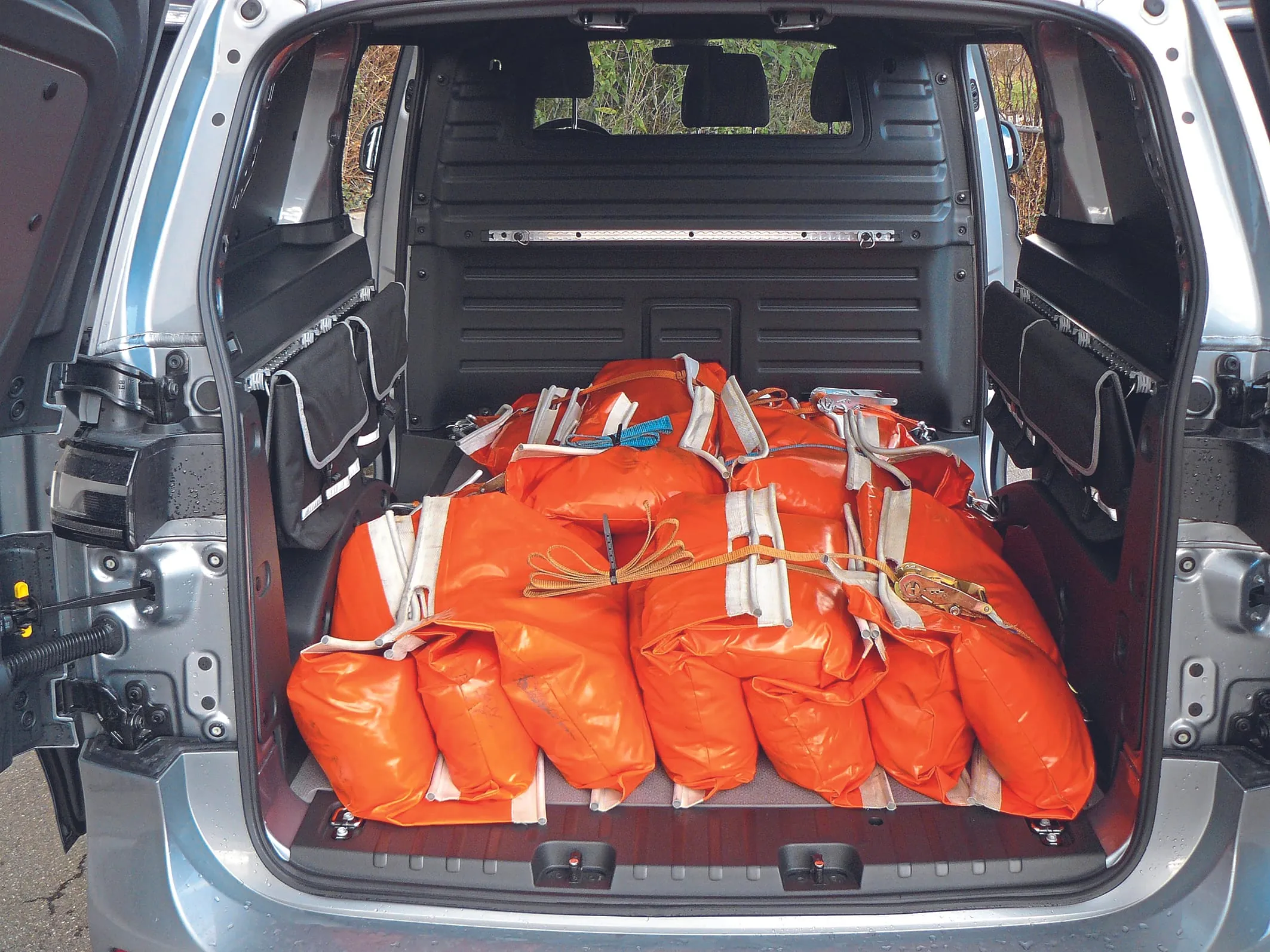 Begrenzter Laderaum: Volumen und Nutzlast sind &uuml;berschaubar.