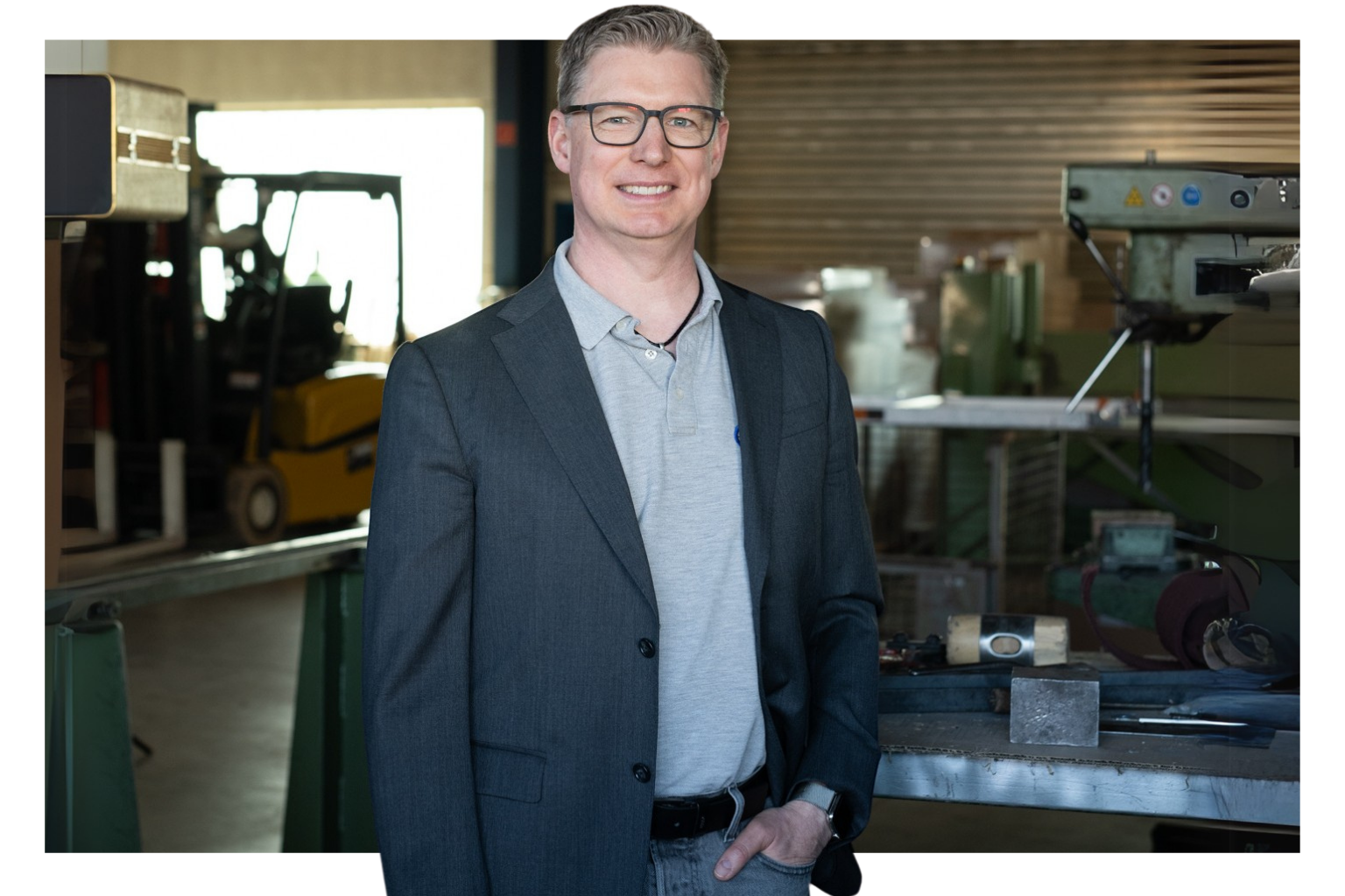 Klaus Maier, Inhaber eines Lüftungs-Verfahrenstechnik-Betriebs in Hockenheim, lässt seinen KI-Avatar die Vorstellungsgespräche führen