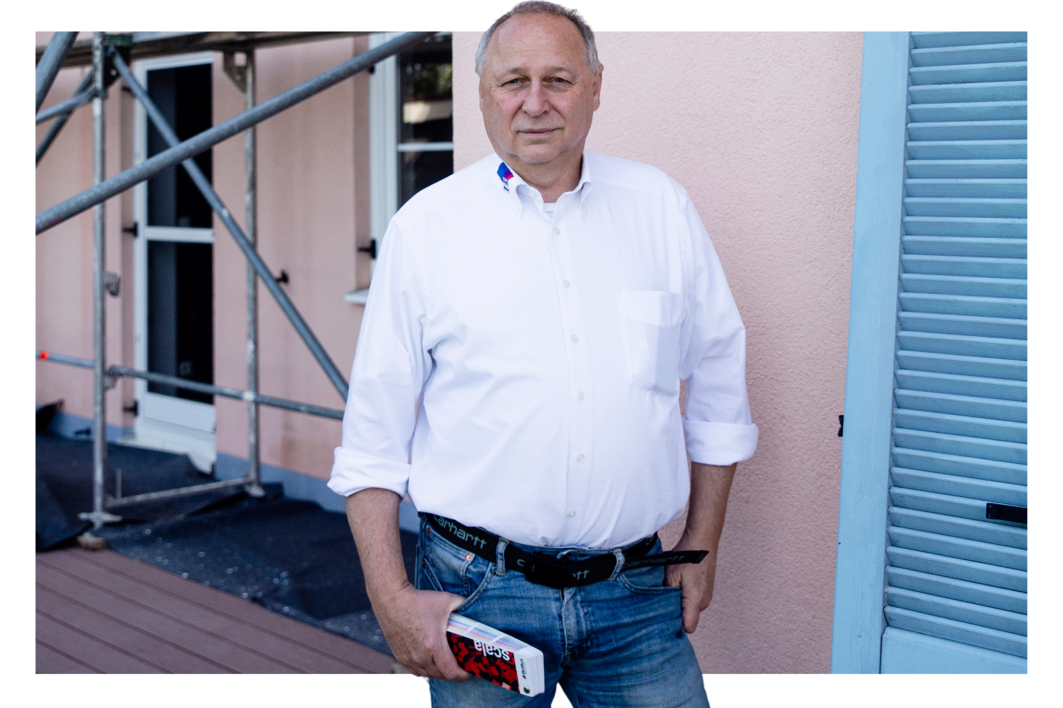 Jürgen Beil, Inhaber des Malerbetriebs Beil im oberbayerischen Erding bei München und Obermeister der Maler- und Lackierer-Innung Freising Erding.