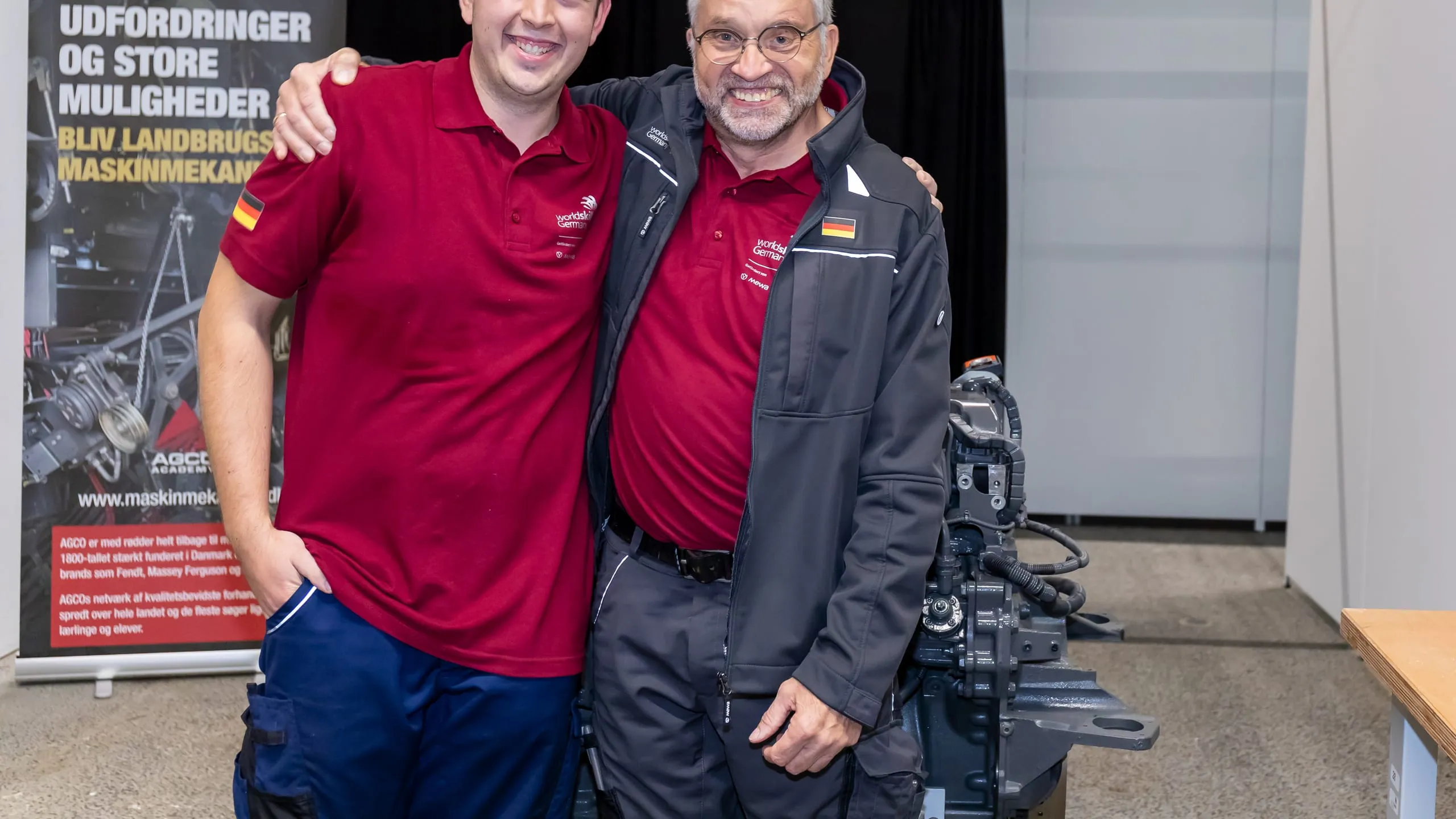 Baumaschinenmechatroniker Philipp Allkämper.