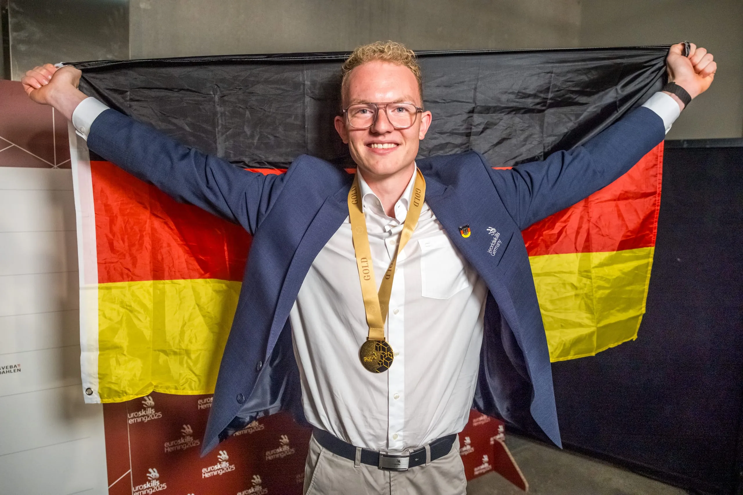 Linus Großhardt gewinnt Gold.