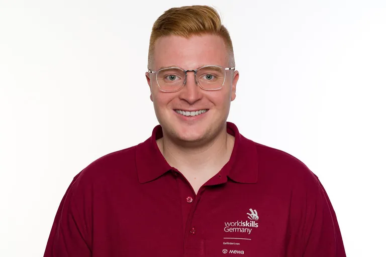 Mechatroniker für Kältetechnik André Pauly tritt im Skill "Refrigeration and Air Conditioning" an.