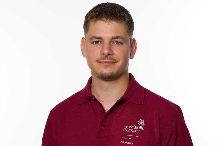 Konstruktionsmechaniker Heiko Frankenhauser tritt im Skill "Welding" an.