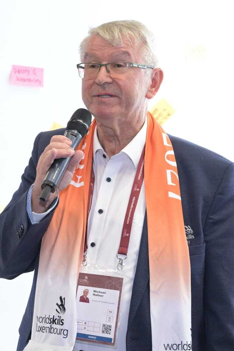WorldSkills Germany Vorstandsvorsitzender Michael Hafner.