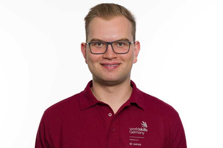 Elektroniker f&uuml;r Energie und Geb&auml;udetechnik Pascal B&uuml;schel tritt im Skill "Electrical Installations" bei den EuroSkills 2025 in Herning an.