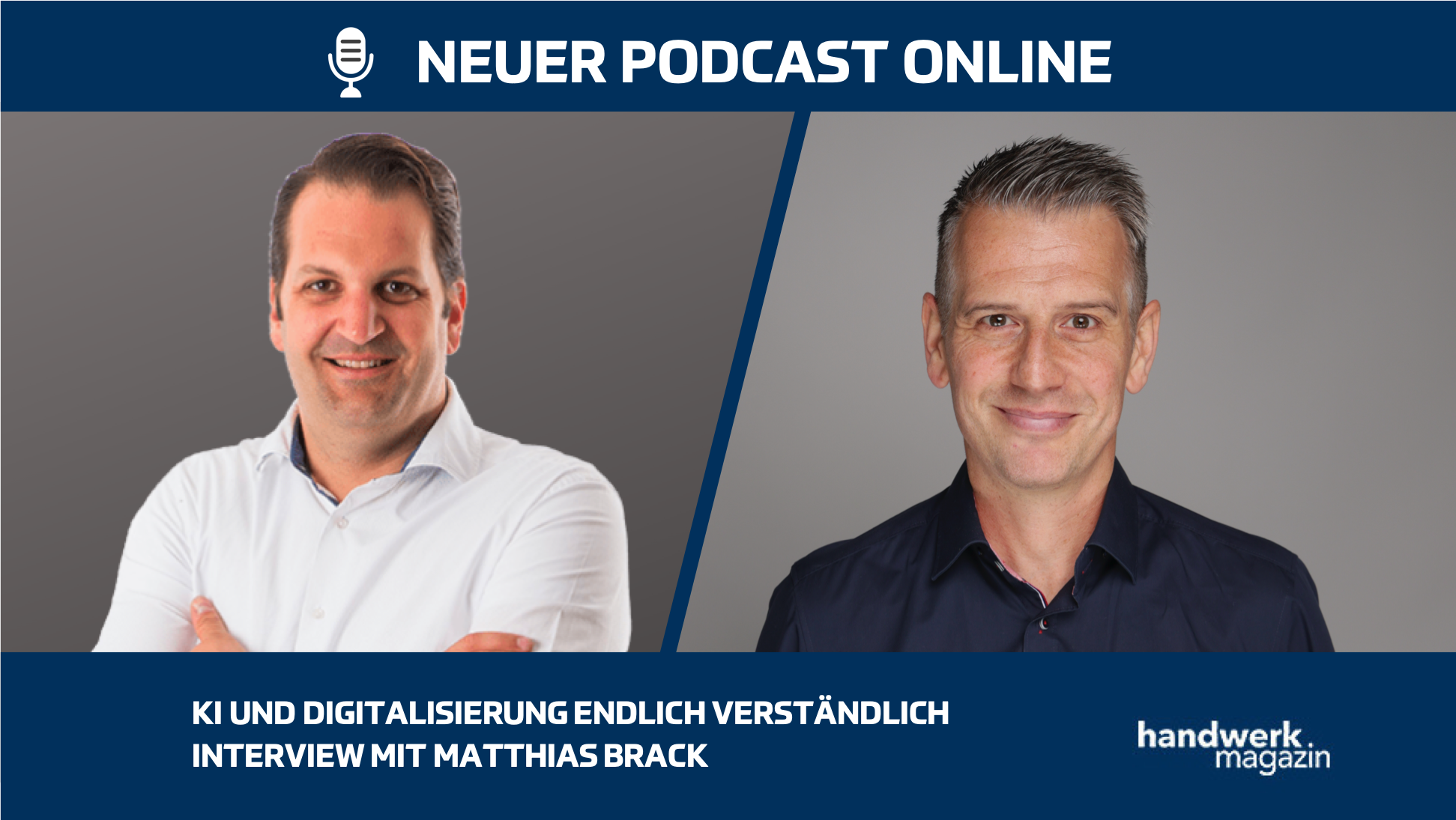 KI und Digitalisierung verständlich erklärt: Jörg Mosler im Gespräch mit Matthias Brack