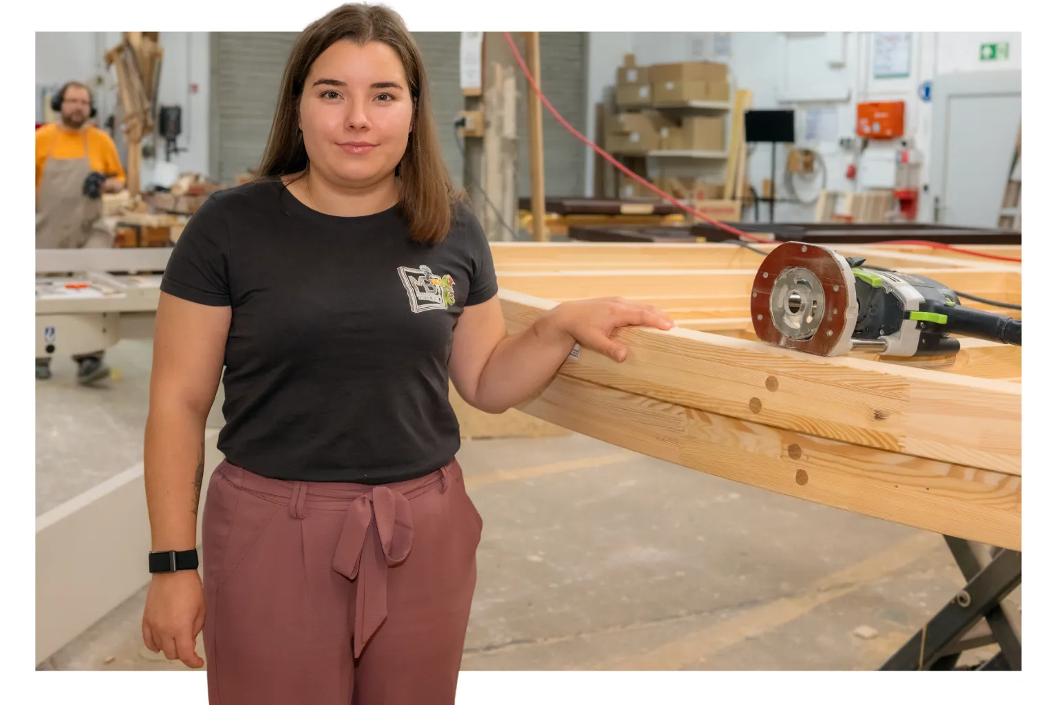 Lisa-Marie Beelitz, Geschäftsführerin der ­MB Fensterbau Beelitz GmbH in Bad Belzig in Brandenburg, profitiert clever vom Investitionsbooster.