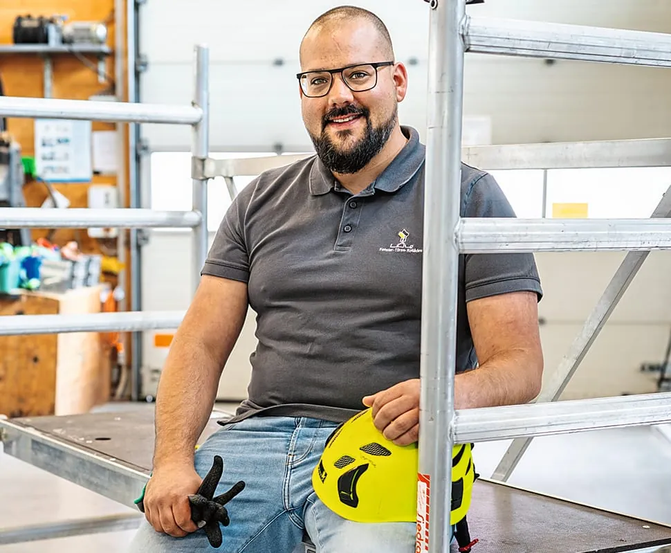 Dominik Lang, Inhaber von Lang Fensterbau