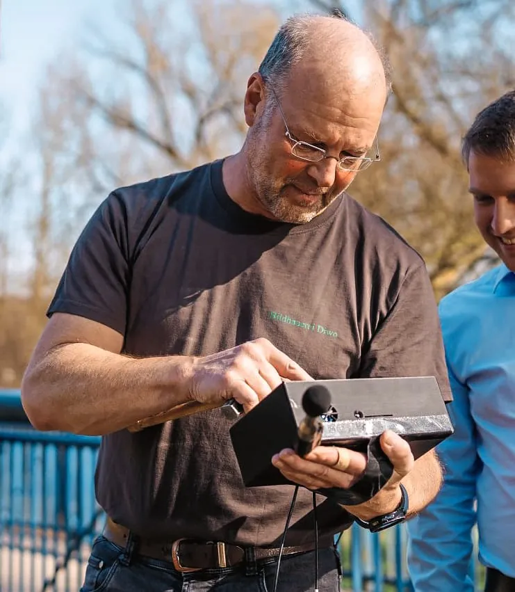 Michael Diwo, Inhaber der Bildhauerei Diwo in Paderborn