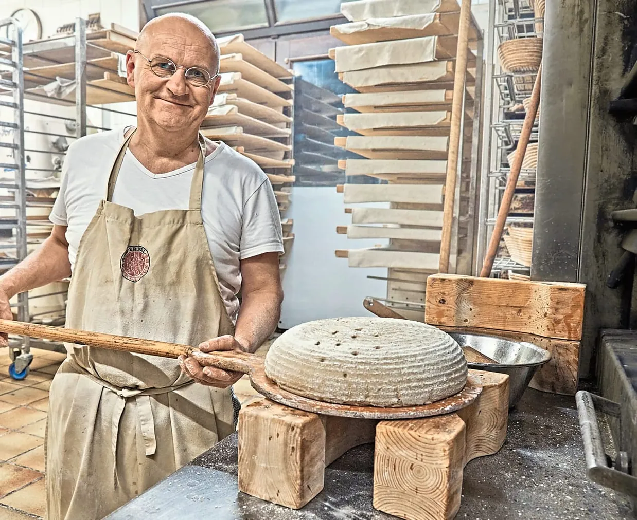 Arnd Erbel, B&auml;ckermeister im mittelfr&auml;nkischen Dachsbach